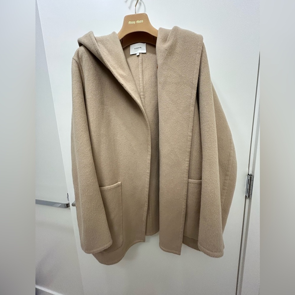 Vince Beige Wool Coat